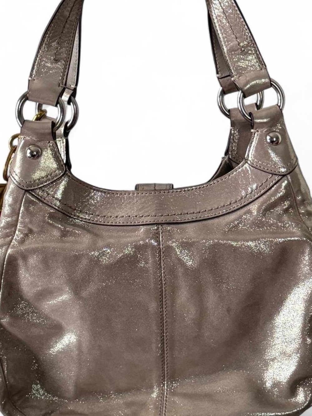 ULTRA RARE Y2K Coach SOHO Double Pocket Shoulder Bag. - Picture 5 of 8
